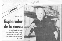 Explorador de la cueca