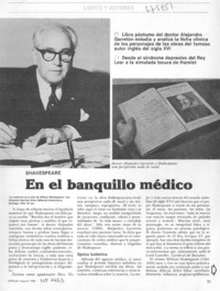 En el banquillo médico