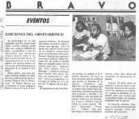 Ediciones del ornitorrinco.