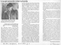 Una generación interrumpida