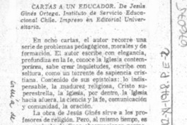 Cartas a un educador.