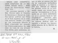 Hacia una interpretación cristiana de la historia