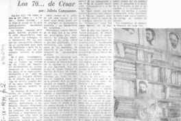 Los 70... de César