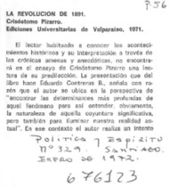 La revolución de 1891