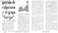Garrido de Valparaíso y el grupo "fuego"