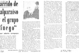 Garrido de Valparaíso y el grupo "fuego"