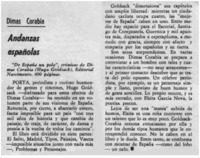 Andanzas españolas.