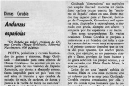 Andanzas españolas.