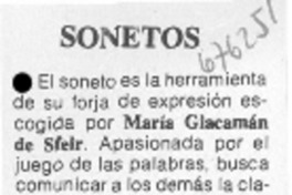 Sonetos.
