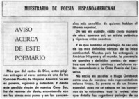 Aviso acerca de éste poemario