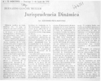 Jurisprudencia dinámica