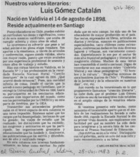 Luis Gómez Catalán