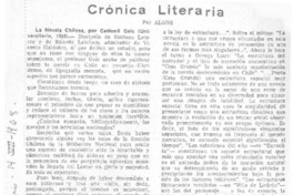 Crónica literaria