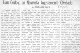 Juan Godoy, un novelista injustamente olvidado