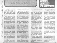 Luis Gómez Catalán