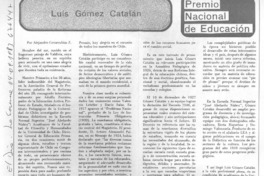Luis Gómez Catalán