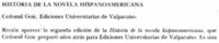 Historia de la novela hispanoamericana