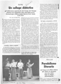 Un collage didáctico