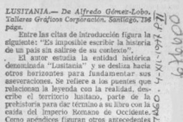 Lusitania.