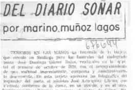 Del diario soñar