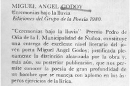 Ceremonias bajo la lluvia