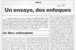 Un ensayo, dos enfoques