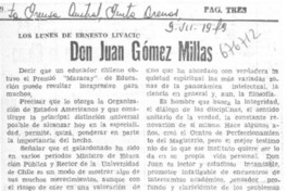 Don Juan Gómez Millas