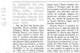 El espacio en las ciencias.