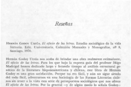 El oficio de las letras