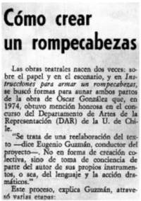 Cómo crear un rompecabezas