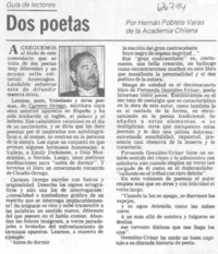 Dos poetas