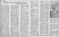 Poesía de F. González-Urízar