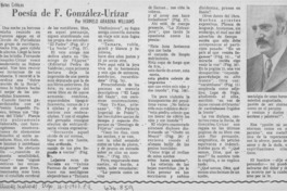 Poesía de F. González-Urízar