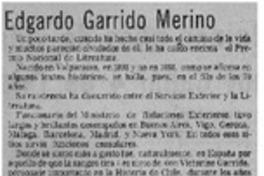 Edgardo Garrido Merino.