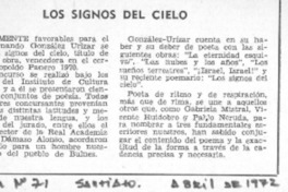 Los Signos del cielo.