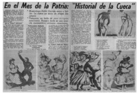 En el mes de la patria, "Historial de la cueca".