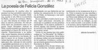 La poesía de Felicia González