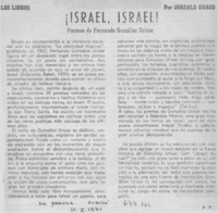 ¡Israel, Israel!