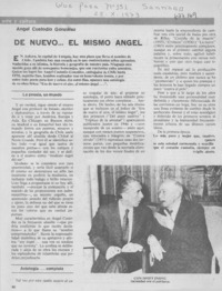 De nuevo... el mismo Angel