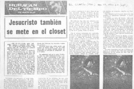 Jesucristo también se mete en el closet