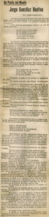 Jorge González Bastías