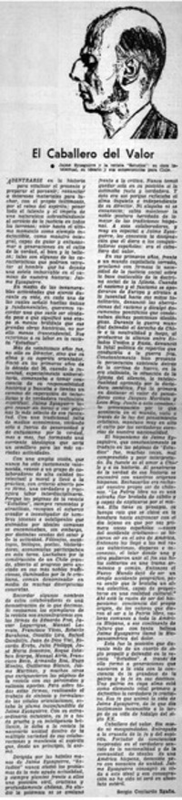 El caballero del valor