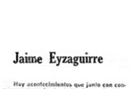 Jaime Eyzaguirre