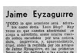 Jaime Eyzaguirre