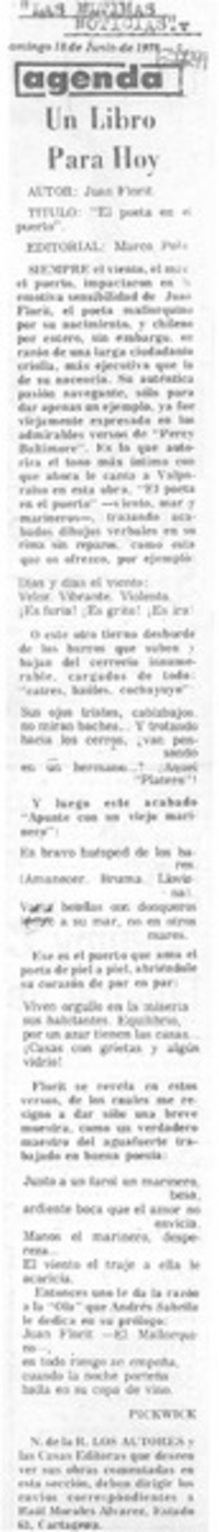 "El poeta en el puerto"