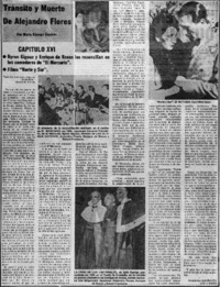 Tránsito y muerte de Alejandro Flores