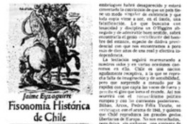 Fisonomía histórica de Chile