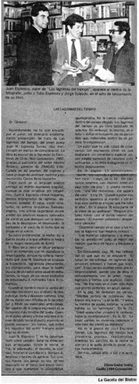 Las lagrimas del tiempo