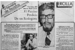 El Paraíso perdido de un ecologísta : [Entrevista]