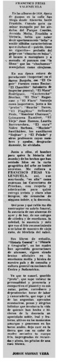 Francisco Frías Valenzuela